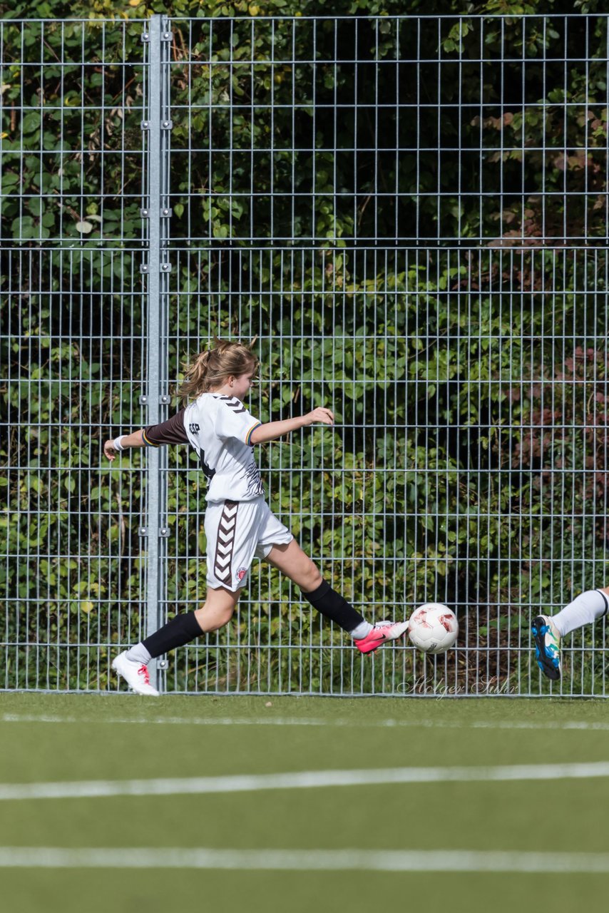 Bild 124 - B-Juniorinnen Wedel - St. Pauli : Ergebnis: 1:2